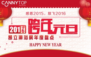 感恩2015，放飛2016——?jiǎng)P立淋浴房年度盤點(diǎn)